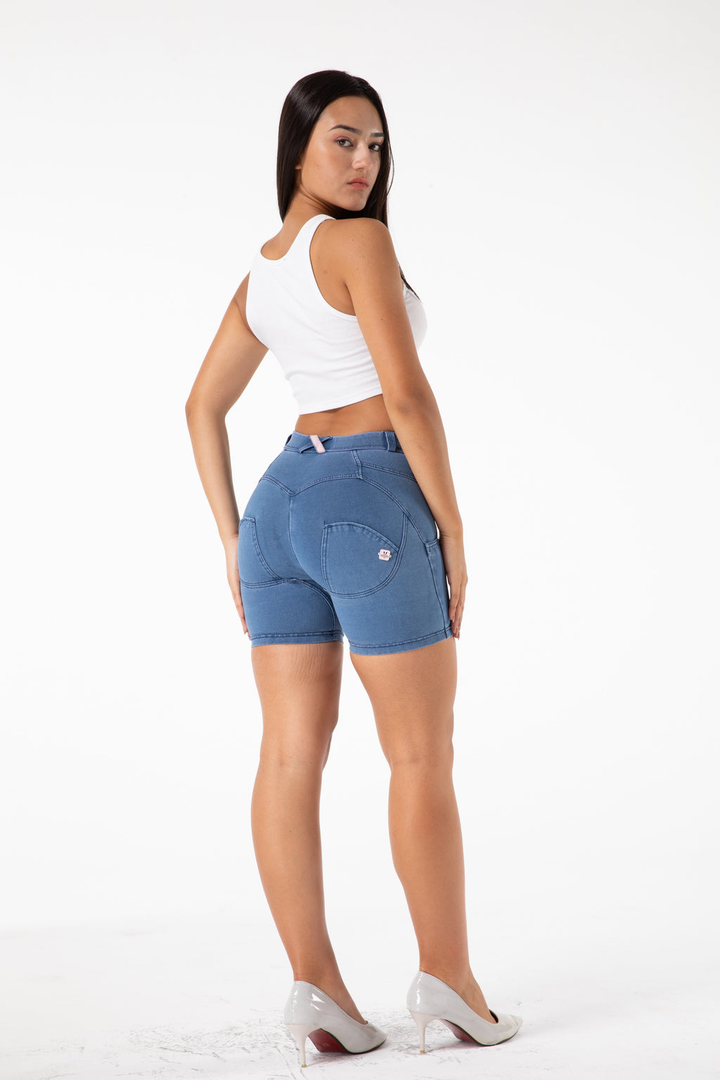 Scrunch Bum Lift Ladies Gym Shorts – Push-Up Compression Fit