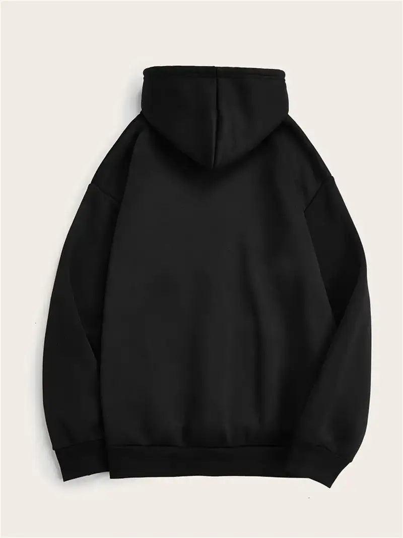 Unisex Printed Hoodie – Casual Graphic Pullover Sweatshirt