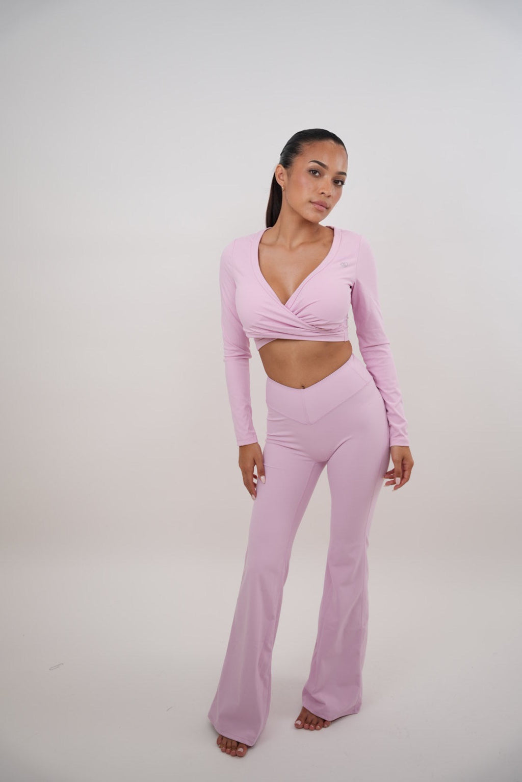 I Am Present Pink Elegant Top