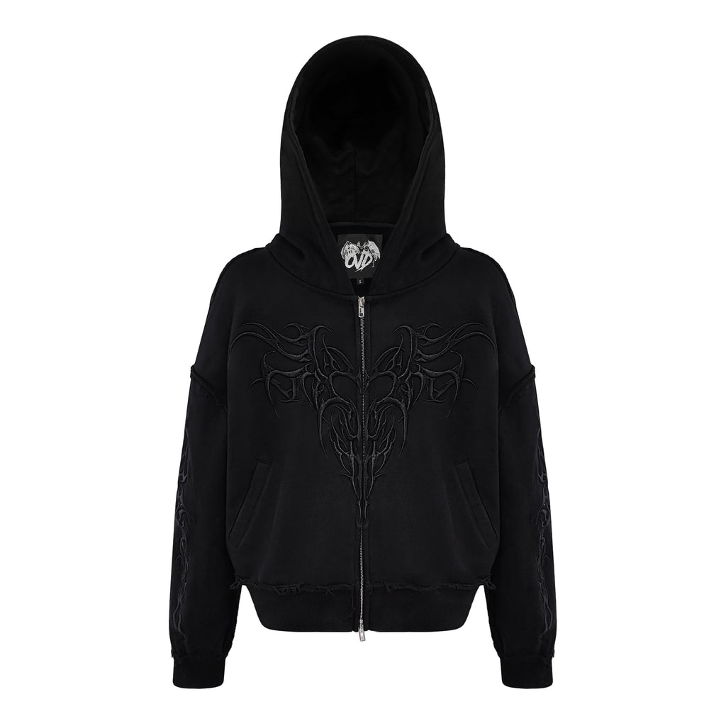 "DRKSAINT" ZIP UP