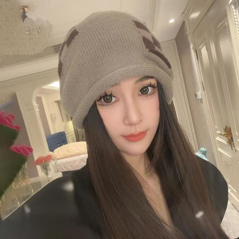 Women’s Wool Knitted Winter Hat — All-Match Knit Beanie